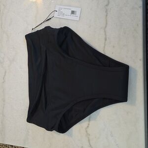 Kt by knix period twist swim bottoms, black